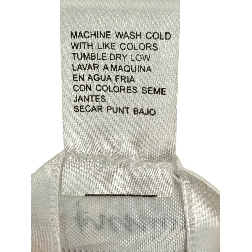 Vintage Y2K Expressions Leopard Print Lace Trim V-Neck Camisole Top Late 90s M - Picture 9 of 11